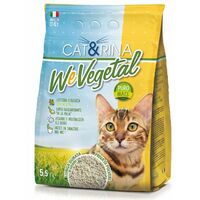 WeVegetal litière écologique super agglomérante pur maïs neutralise les odeurs 5,5 litres