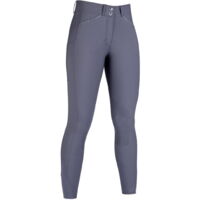 42, Vert foncé 5900: Pantalon d'équitation Helene pour femme, en silicone jusqu'au genou