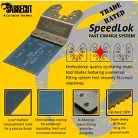 18pcs SabreCut Fast Fit Multitool Blade Box Set - BB_SPK18