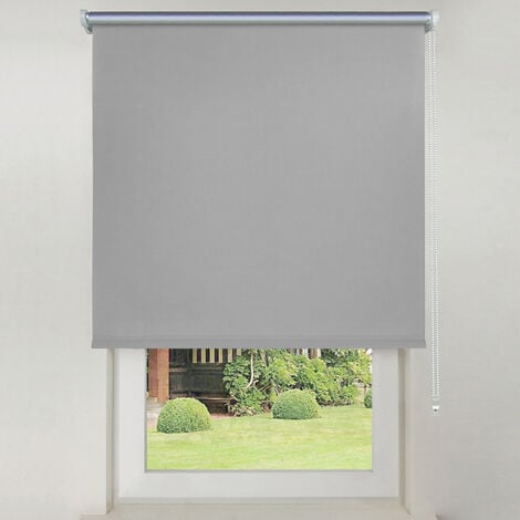 Persiana Enrollable Stor Planet Blackout Roll-Up Marfil 120 Cm X 250 Cm