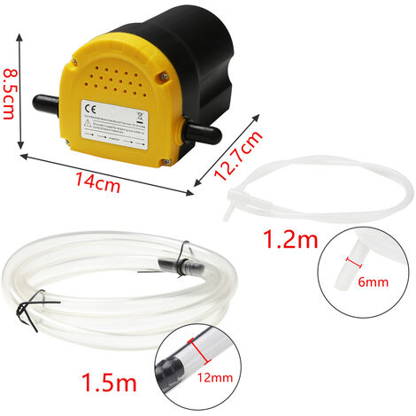 Hengda Bomba eléctrica de drenaje de aceite diesel y de motor - bomba de extracción de aceite. bomba eléctrica de cambio de aceite. bomba eléctrica de aspiración
