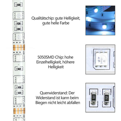 Deactive Hengda M Tiras De Leds Tira De Led Rgb Smd Tira De