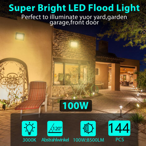 Proyector Led Ip65 4000lm Foco LED Obra Velamp 50W - IP65, 6500K, Trípode Extensible 173 Cm, Cable 3 Metros Iluminacion Obra Exterior