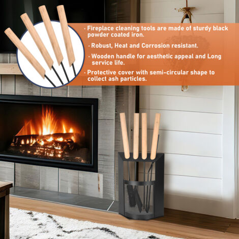 Comprar Esschert Juego De Herramientas Para Chimenea De 3 P