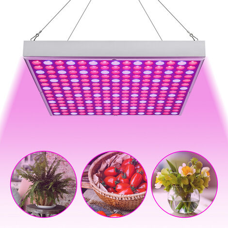 2x 45W 225LED Lampe de Croissance Plant Full Spectrum UV Culture