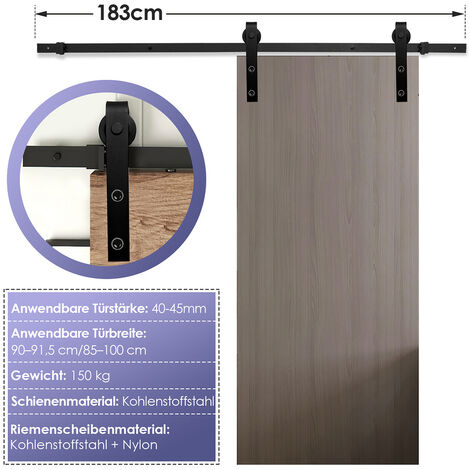 Hengda Sistema de puerta corredera Sistema de puerta corredera Herraje de  puerta corredera Guía de puerta