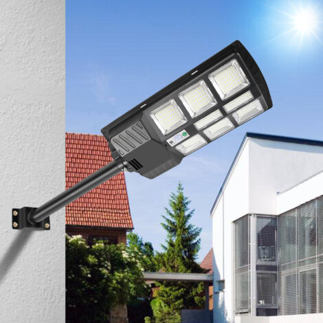 TrAdE Shop Traesio - Faro Stradale Led Solare 100 W Luce 6500k Lampione Sensore Movimento Sl 100w Ss 40449036 - Foto 10