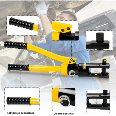 DAUERHAFT Kit Svasatore Per Tubi In Rame E Alluminio – 7 Teste (3/16'' - 5/8'') – Cassetta Attrezzi Professionale - 2