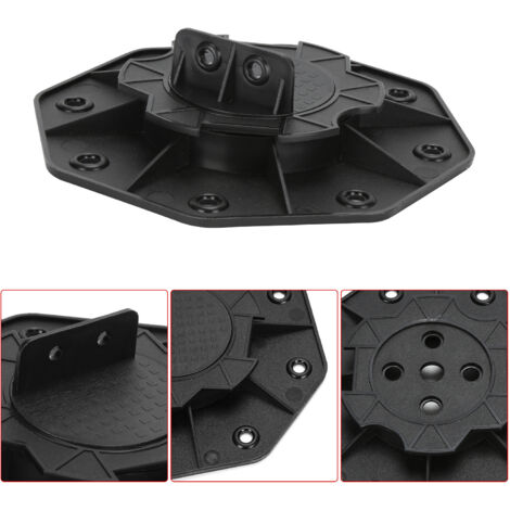 Piedini Regolabili 30-60mm Per Terrazze - 10 Pezzi, In Plastica, Per Legno E WPC - Foto 13