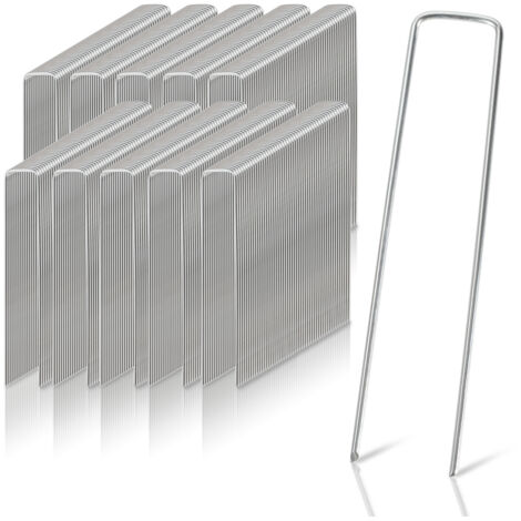Set 8 Pietre Da Passo Per Giardino COSTWAY - 39.5x39.5cm Con Picchetti