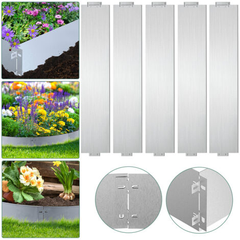 Recinzione Per Aiuole | Bordo Alto 14 Cm E Lunghezza 25 M | ECOLA - Foto 9