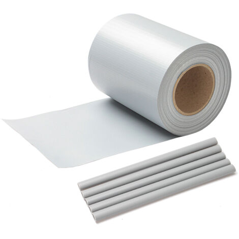 SWANEW 20 strisce di privacy in PVC, frangivento in PVC antracite 2,5 m