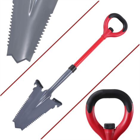 Vanga Blu Navy Con Manico In Fibra Outils Perrin - Foto 10