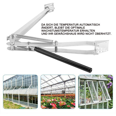 Apri Finestra Automatico Per Serra | Cilindro Termico Solare | Ventilazione Auto Per Serre E Giardino - Foto 10