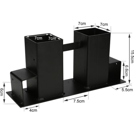 Supporto Per Asse Tapparella Avvolgibile In Acciaio H 123 X L 25 Mm - Foto 3