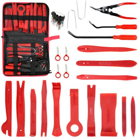 Set Di 11 Strumenti Per Rimozione Guarnizioni Auto - Nylon Rinforzato, Custodia Inclusa, Fai Da Te - 2