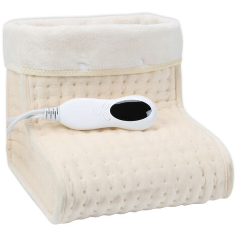 Scaldapiedi Elettrico GESBERG - 3 Livelli Temperatura Con Spegnimento Automatico | Morbido E Lavabile