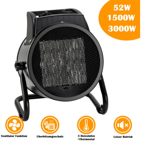 Termoventilatore In Ceramica 2 Livelli Di Riscaldamento Livello Aria Fredda Protezione Inclinazione Protezione Surriscaldamento Cavo 150 Cm Lxaxp 15x92x21 Cm Nedis Htfa16gy 58063246