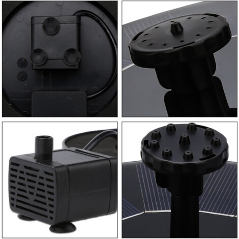 Kit Pompa Acqua Pannello Solare 4W 5V Facile Da Montare, Pompa Fontana - Foto 3