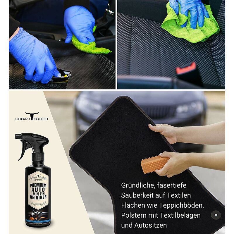 Auto Glasreiniger  Premium Scheibenreiniger, Autofenster Reiniger von  URBAN FOREST 500ml - KAP3 PREMIUM PRODUCTS