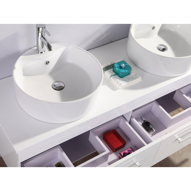 Mueble de Baño Negro 150 cm Lavabo Incluido - Cardellino