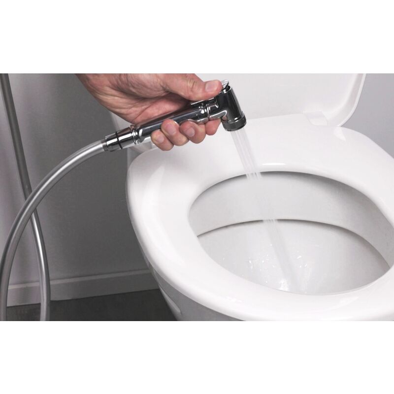 Douchette WC et support métal kit hygiénique Noyon et Thiebault