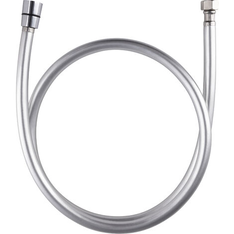 Noyon & Thiebault – Flexible pour douchette hygiène WC – PVC chromé – Raccordement facile – Dimensions Femelle 12x17 et 15x21 – Pour salles de bains modernes (1/3)