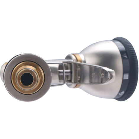 Pistolet d'Arrosage Métal + Poignée Caoutchouc Anti Glisse AROZ Multi Jets
