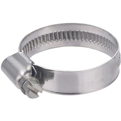 Collier de serrage inox largeur 12 mm AROZ Ø25 à 40 mm x2 colliers (1/5)