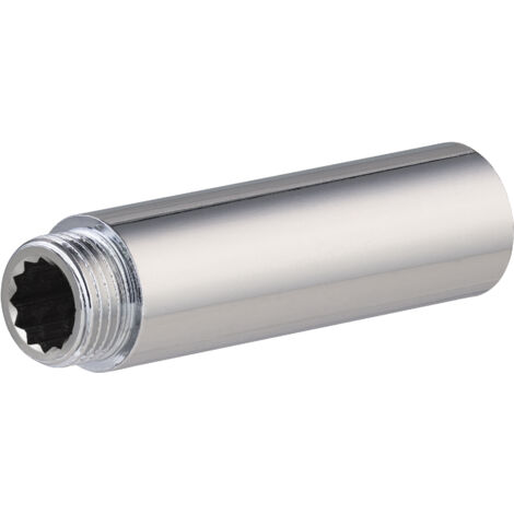 Allonge de robinet chromée  NOYON & THIEBAULT Mâle Femelle 15x21 Longueur 80 mm