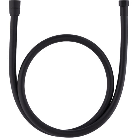 Noyon & Thiebault – Flexible pour douchette hygiène WC en PVC lisse – Finition noire moderne – Raccordement facile – Dimensions Femelle 12x17 et 15x21