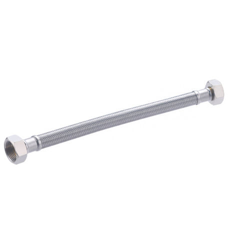 Noyon & Thiebault – Flexible sanitaire femelle 20x27 – Longueur 30 cm – Pression 16 bars – Joint EPDM pour étanchéité optimale – Acier inoxydable - F20x27