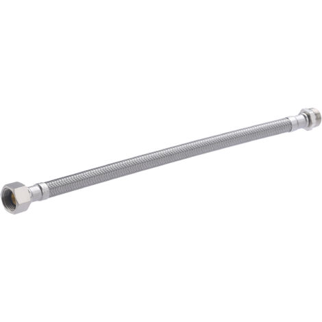 Noyon & Thiebault – Flexible sanitaire mâle-femelle 30 cm – Filetage M.12x17 – Tube souple EPDM – Pression 16 Bars – Joint imperdable intégré - MF12x17