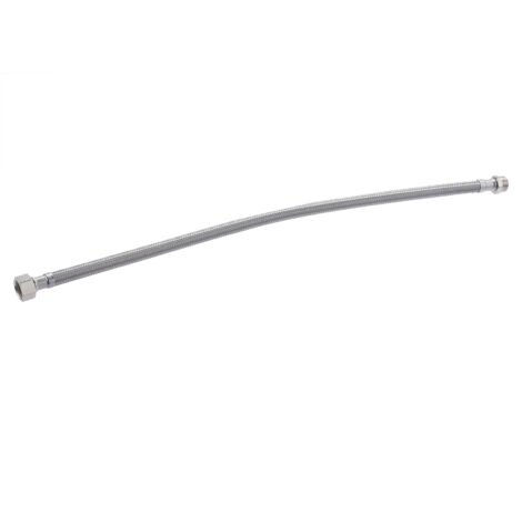 Noyon & Thiebault – Flexible sanitaire mâle/femelle 12x17 – Longueur 50 cm – Tube EPDM avec tresse acier inox – Pression 10 Bar – Norme ACS - MF12x17