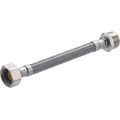 Noyon & Thiebault – Flexible sanitaire mâle/femelle 15 cm – Raccord MF15x21 – Pression 16 bars – Joint imperdable pour étanchéité optimale