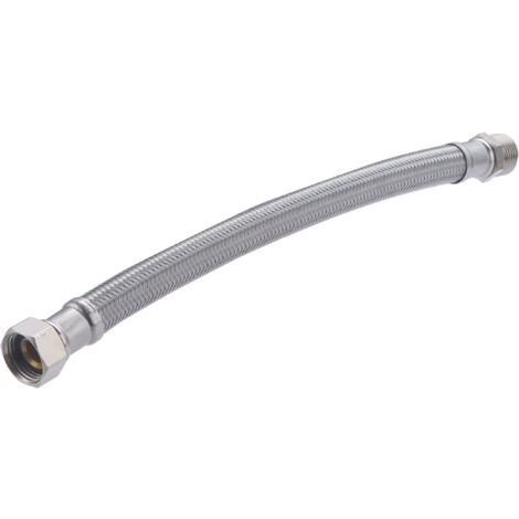 Noyon & Thiebault – Flexible sanitaire mâle/femelle 1/2 (15x21) 30 cm – Pression 10 Bar – Températures de 0°C à 90°C – Joint imperdable EPDM - MF15x21