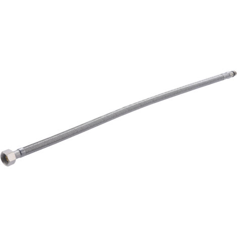 Noyon & Thiebault – Flexible sanitaire mâle-femelle 50 cm – Filetage 10x100 et 12x17 – Pression 16 bars – Tresse inox pour étanchéité optimale