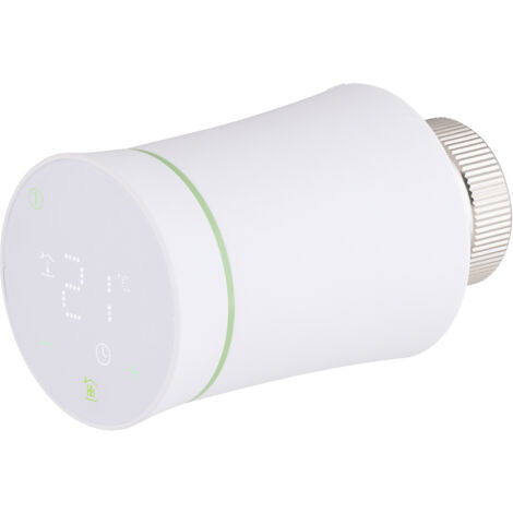 Tête Thermostatique connectée pour radiateur NOYON & THIEBAULT Blanc (x3 têtes) (1/5)