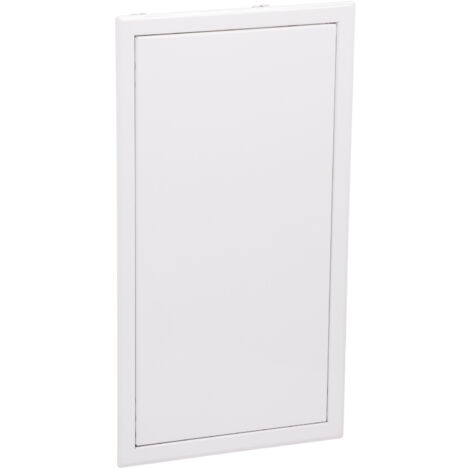 Noyon & Thiebault – Trappe de visite en acier galvanisé 250x450 mm – Finition blanche – Pour plaques de plâtre – Accès rapide sans outil