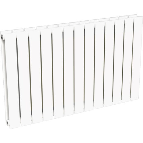 Radiateur NYTIA double lame 600x984 Blanc