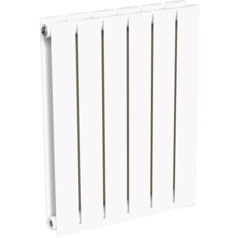 Radiateur NYTIA double lame 600x452 Blanc