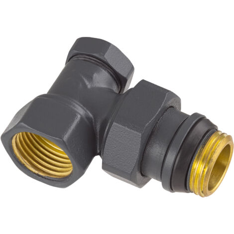 Coude de réglage pour radiateur NOYON & THIEBAULT 15X21 (1/2) Anthracite (1/5)