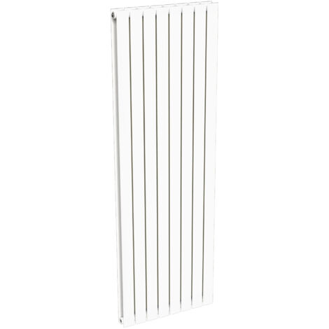 Radiateur NYTIA double lame vertical 1800x604 Blanc