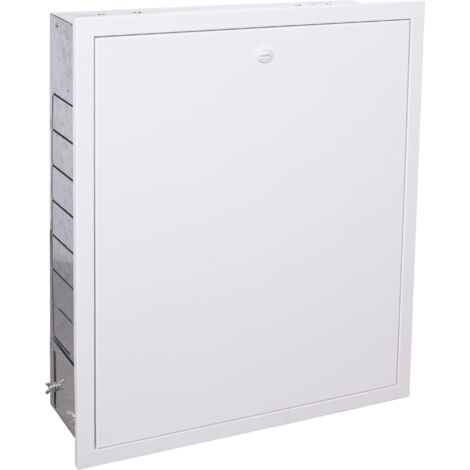 Nt Noyon & Thiebault – Coffret métal encastrable pour collecteurs 2-6 départs – Dimensions 600 x 675 x 150 mm – Protection contre chocs et humidité