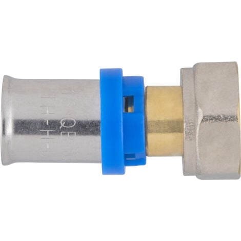 Raccord femelle écrou libre à sertir pour tube multicouche  NOYON & THIEBAULT Ø16 - F15X21 (1/2) x5 raccords