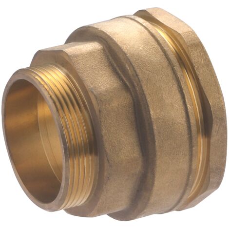 Raccord mâle laiton pour tube polyéthylène  NOYON & THIEBAULT Ø63 - M50x60 (2')