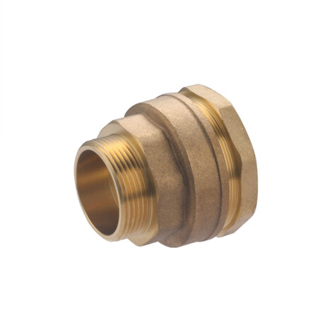Raccord mâle laiton pour tube polyéthylène NOYON & THIEBAULT Ø50 - M40x49 (1' 1/2)