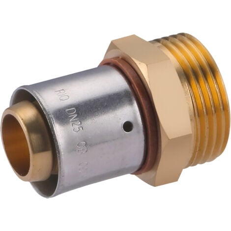 Raccord mâle à sertir pour tube PER  NOYON & THIEBAULT Ø25 - M26x34 (1')