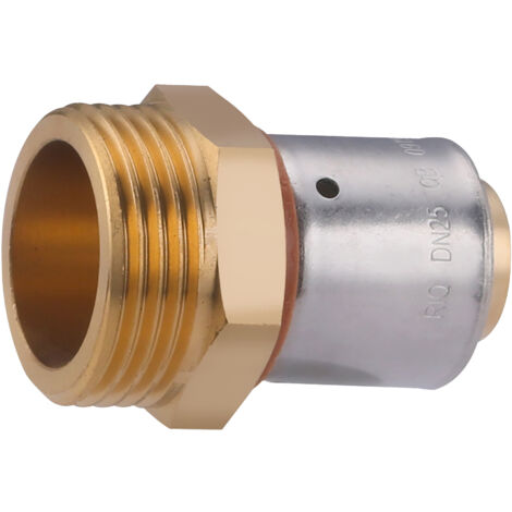 Raccord mâle à sertir pour tube PER  NOYON & THIEBAULT Ø25 - M26x34 (1')
