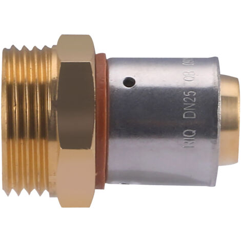 Raccord mâle à sertir pour tube PER  NOYON & THIEBAULT Ø25 - M26x34 (1')